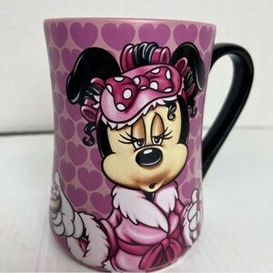 Minnie Mouse “mornings aren’t easy” mug Disney